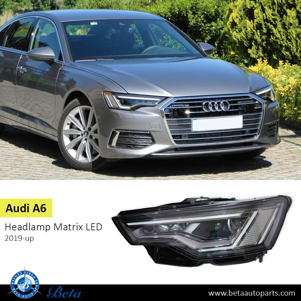 Audi A6 (2019-Up), Headlamp Matrix LED (Left), China, 4K0941039C / 4K0941039 Audi A6 (2019-Up), Headlamp Matrix LED (Left), China, 4K0941039C / 4K0941039